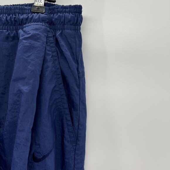 Vintage‎ Nike Windbreaker Pants Men XL Navy Zip Ankle Jogger White Tag 90s Y2K - Picture 3 of 9